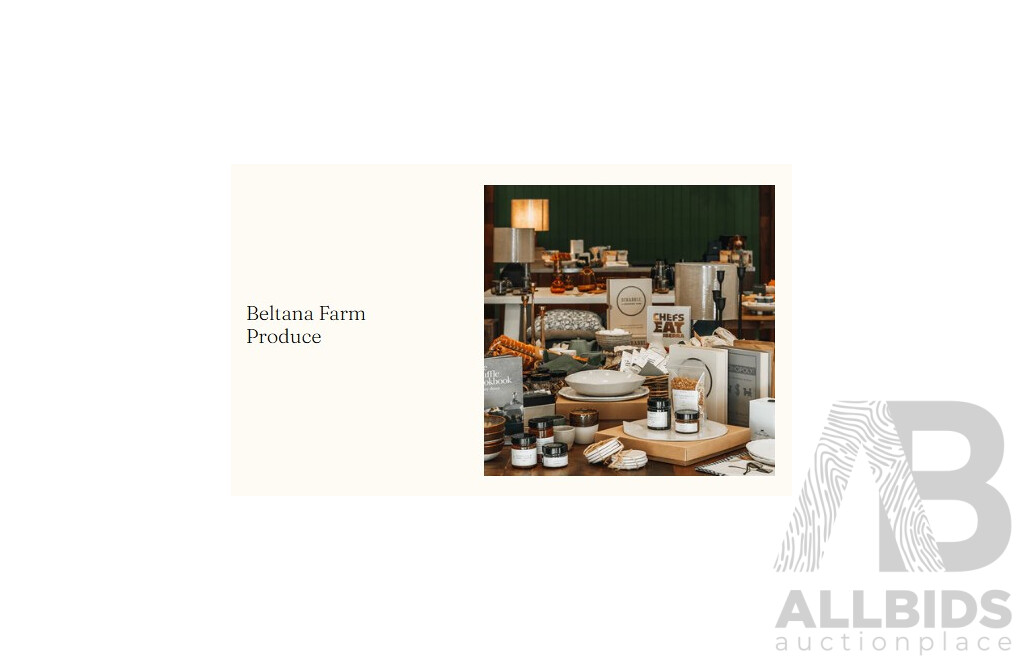 Beltana Farm Gift Voucher