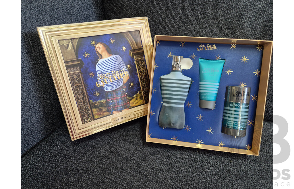 Jean Paul Gaultier Le Male Three Piece Gift Pack