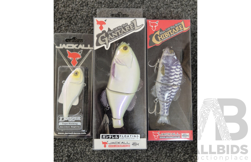Fishing Lures - Set of Three