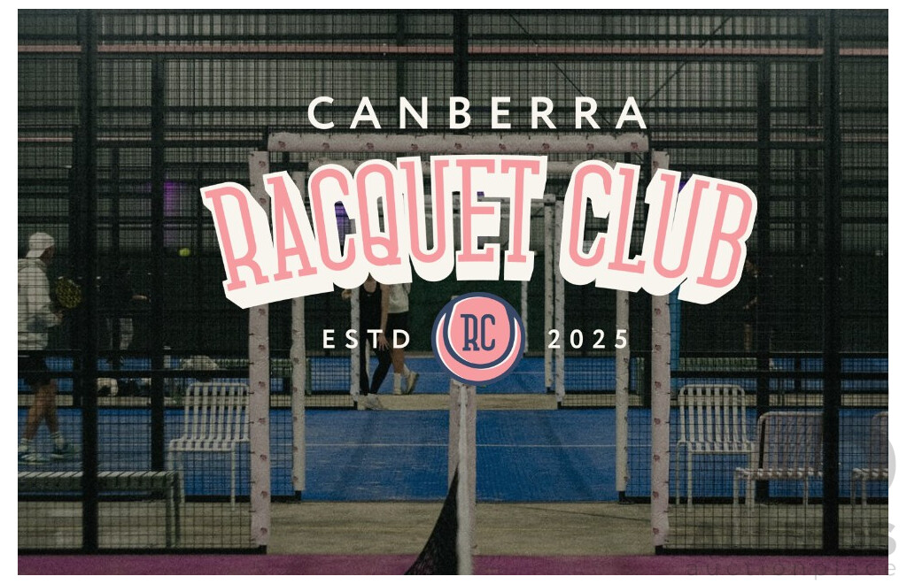 Five x One Hour Court Hire Sessions at Canberra Racquet Club