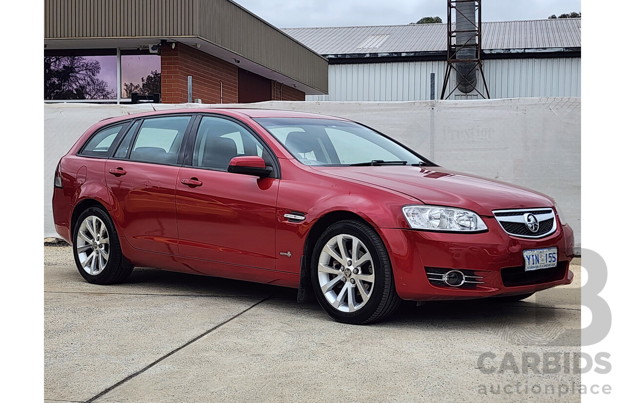 11/2011 Holden Commodore Equipe VE II MY12 4d Sportwagon Maroon 3.0L