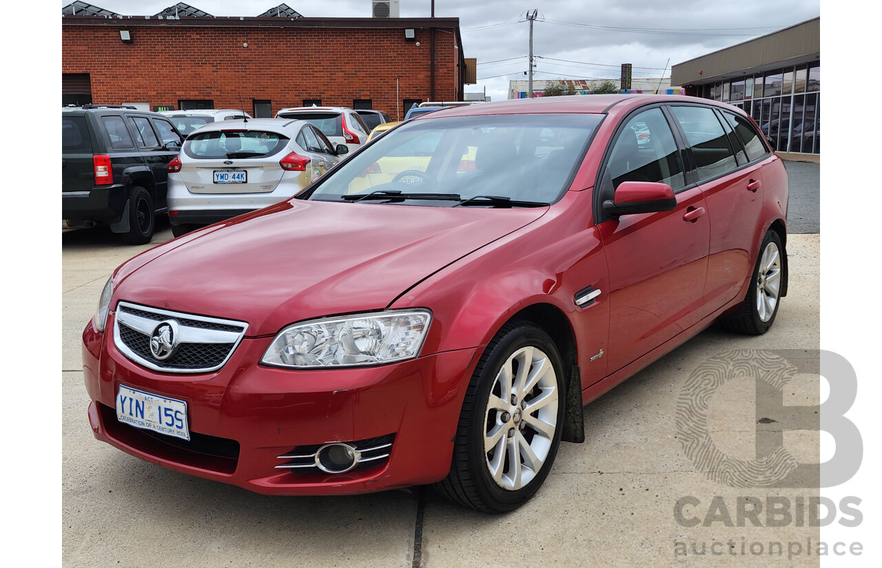 11/2011 Holden Commodore Equipe VE II MY12 4d Sportwagon Maroon 3.0L