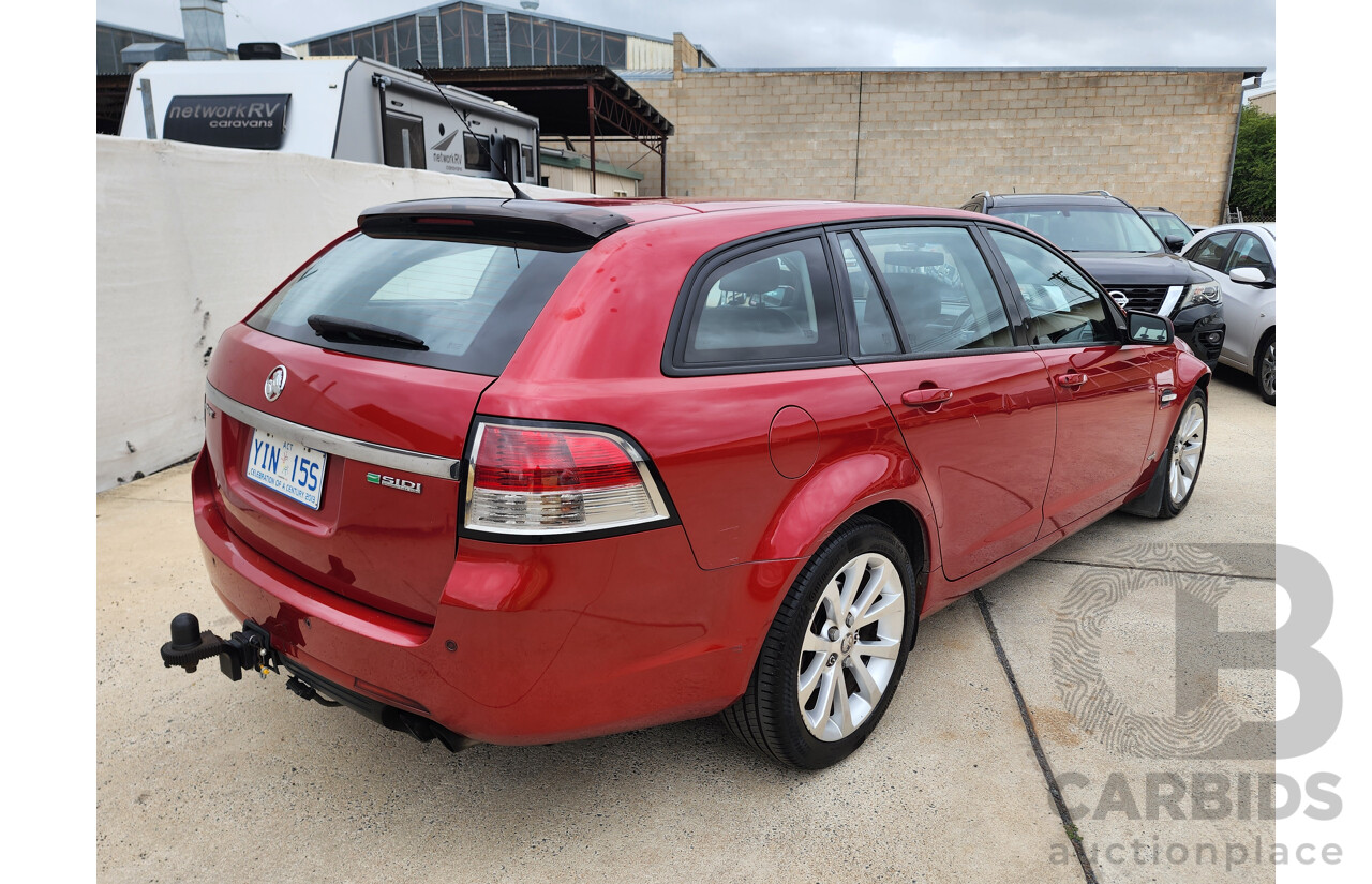11/2011 Holden Commodore Equipe VE II MY12 4d Sportwagon Maroon 3.0L
