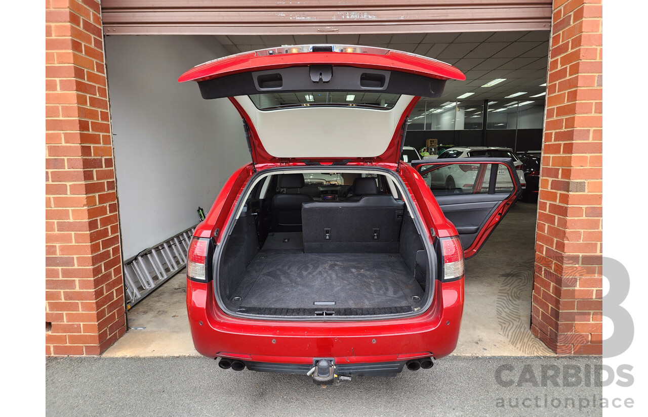 11/2011 Holden Commodore Equipe VE II MY12 4d Sportwagon Maroon 3.0L