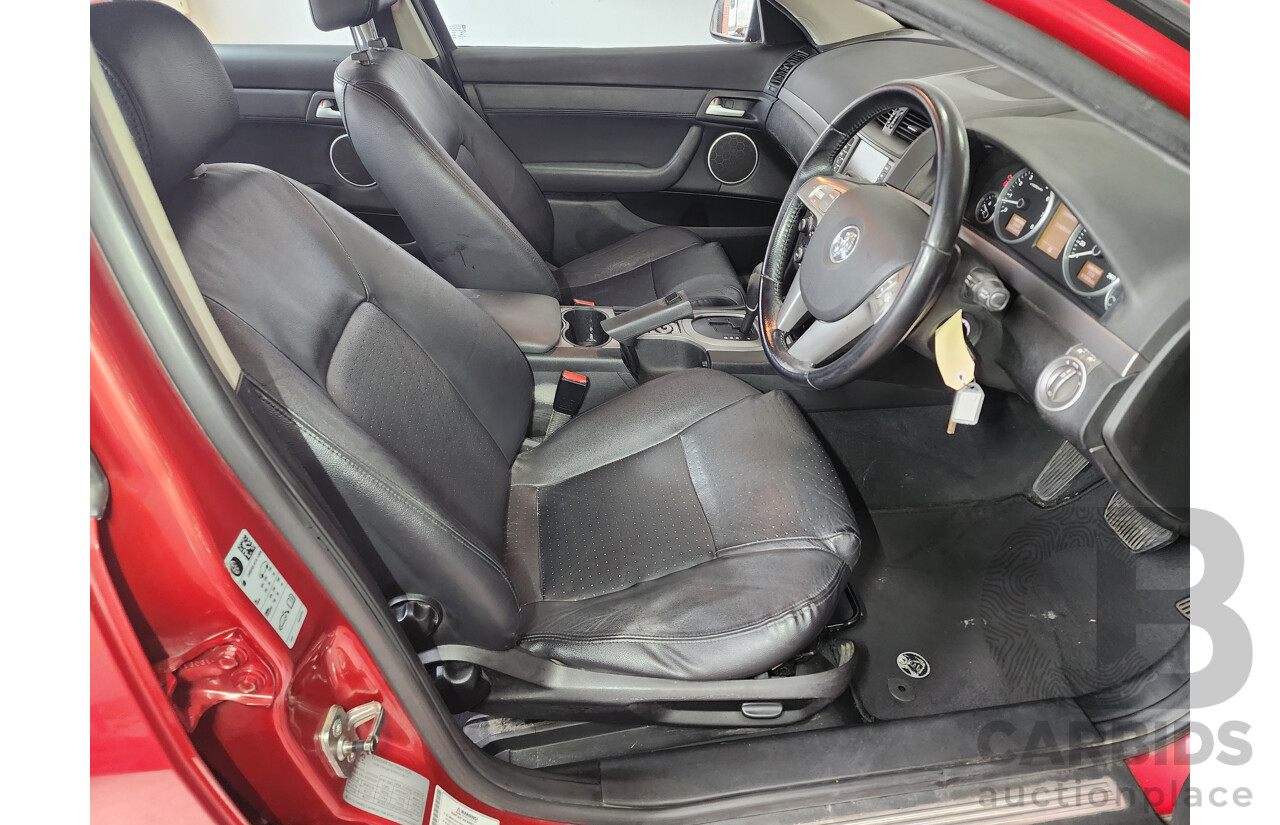 11/2011 Holden Commodore Equipe VE II MY12 4d Sportwagon Maroon 3.0L