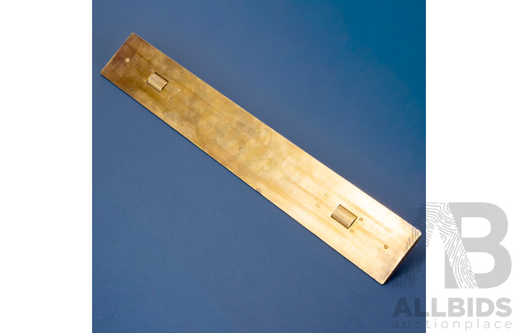 Vintage Brass Rolling Architects Rule