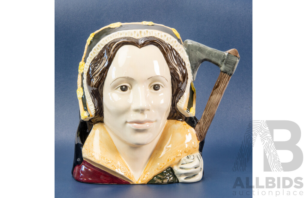 Vintage Royal Doulton Porcelain Character Jug, Catherine Howard D.6645