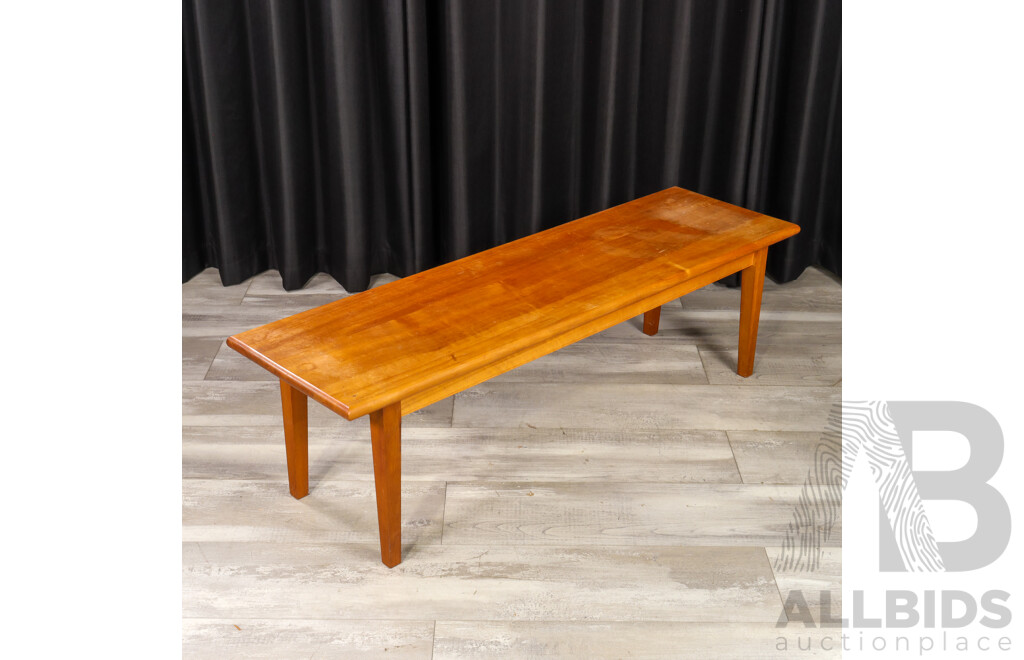 Modern Teak Bench
