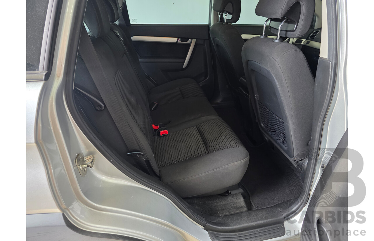 1/2015 Holden Captiva 7 LS CG MY15 4d Wagon Silver 2.4L -7 Seats