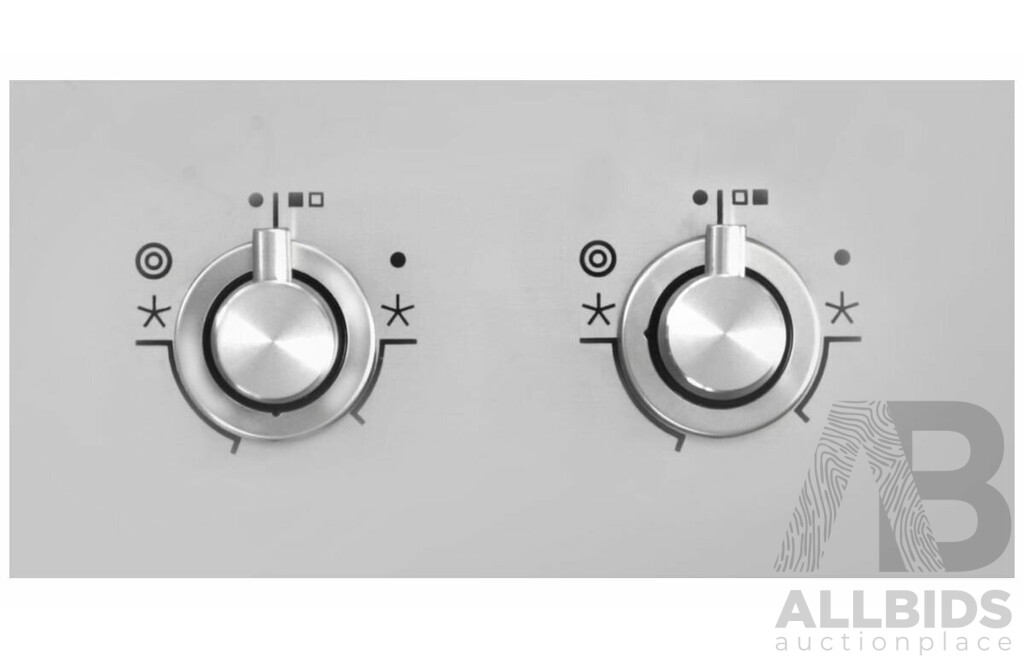 ILVE (ILAS762X), 76cm Natural Gas 2 Burner Cooktop - RRP $1584.00