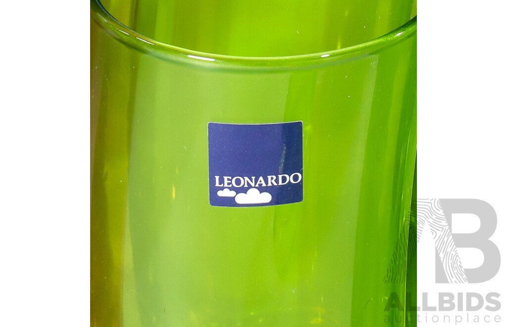 Set of 12 Leonardo Swing Curved Multi-coloured Glasses