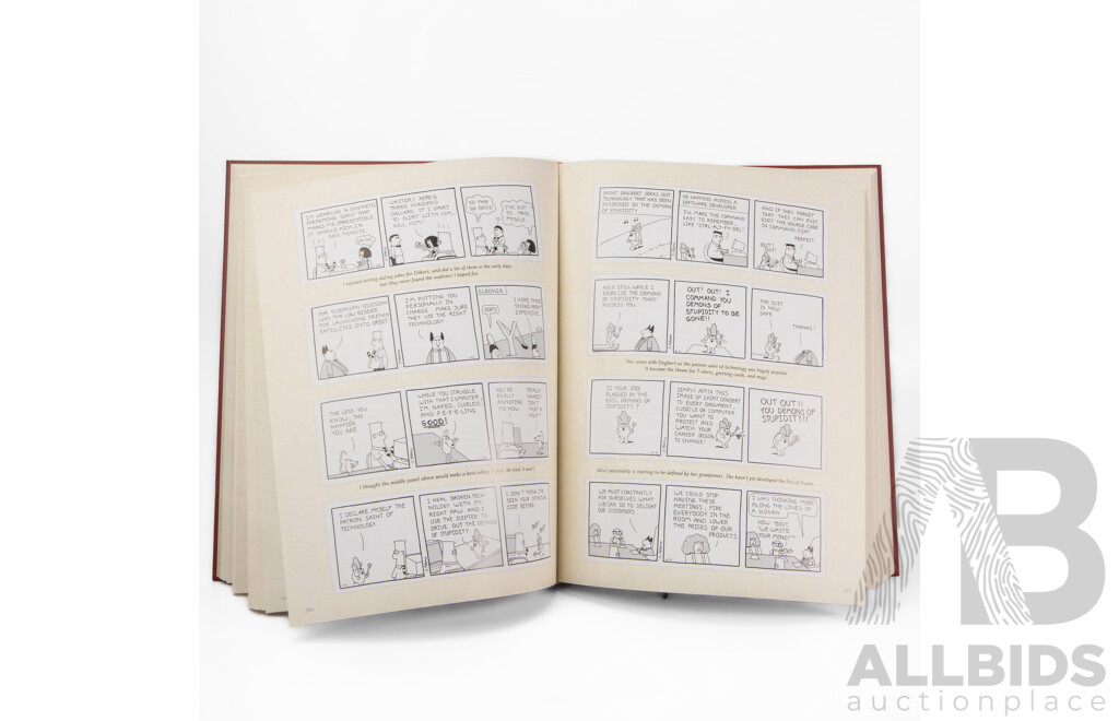 Scott Adams (20th Century, American, 1957–2026), Dilbert 2.0: 20 Years of Dilbert, First Edition (2008), in Excellent Condition, 34 X 27 X 6 Cm
