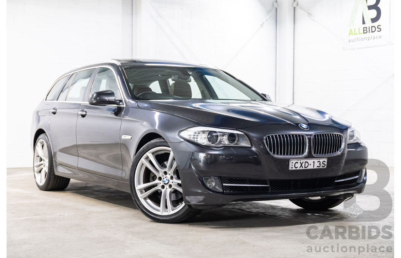 4/2013 BMW 520i Touring F11 MY14 4d Wagon Sophisto Grey Brilliant Effect Metallic Turbo 2.0L - 4/2015 Personal Import