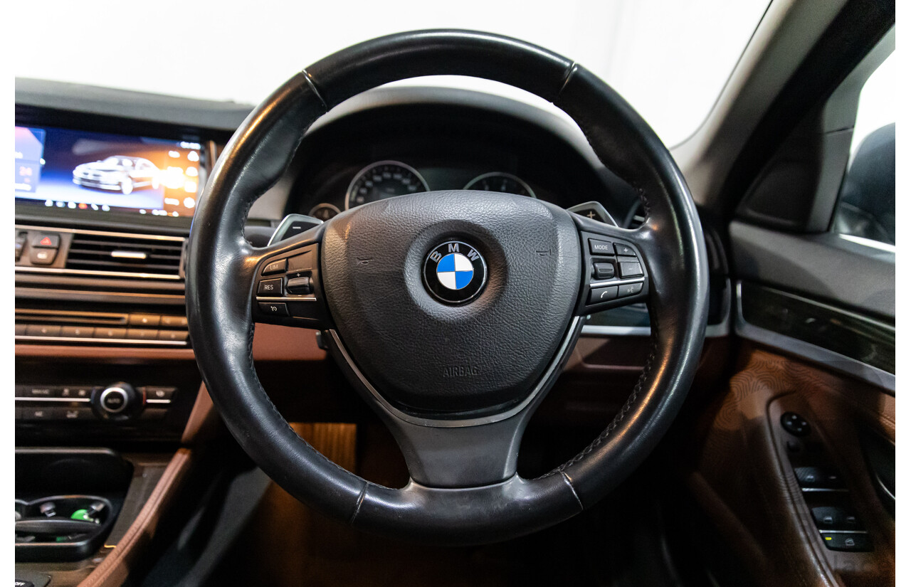 4/2013 BMW 520i Touring F11 MY14 4d Wagon Sophisto Grey Brilliant Effect Metallic Turbo 2.0L - 4/2015 Personal Import