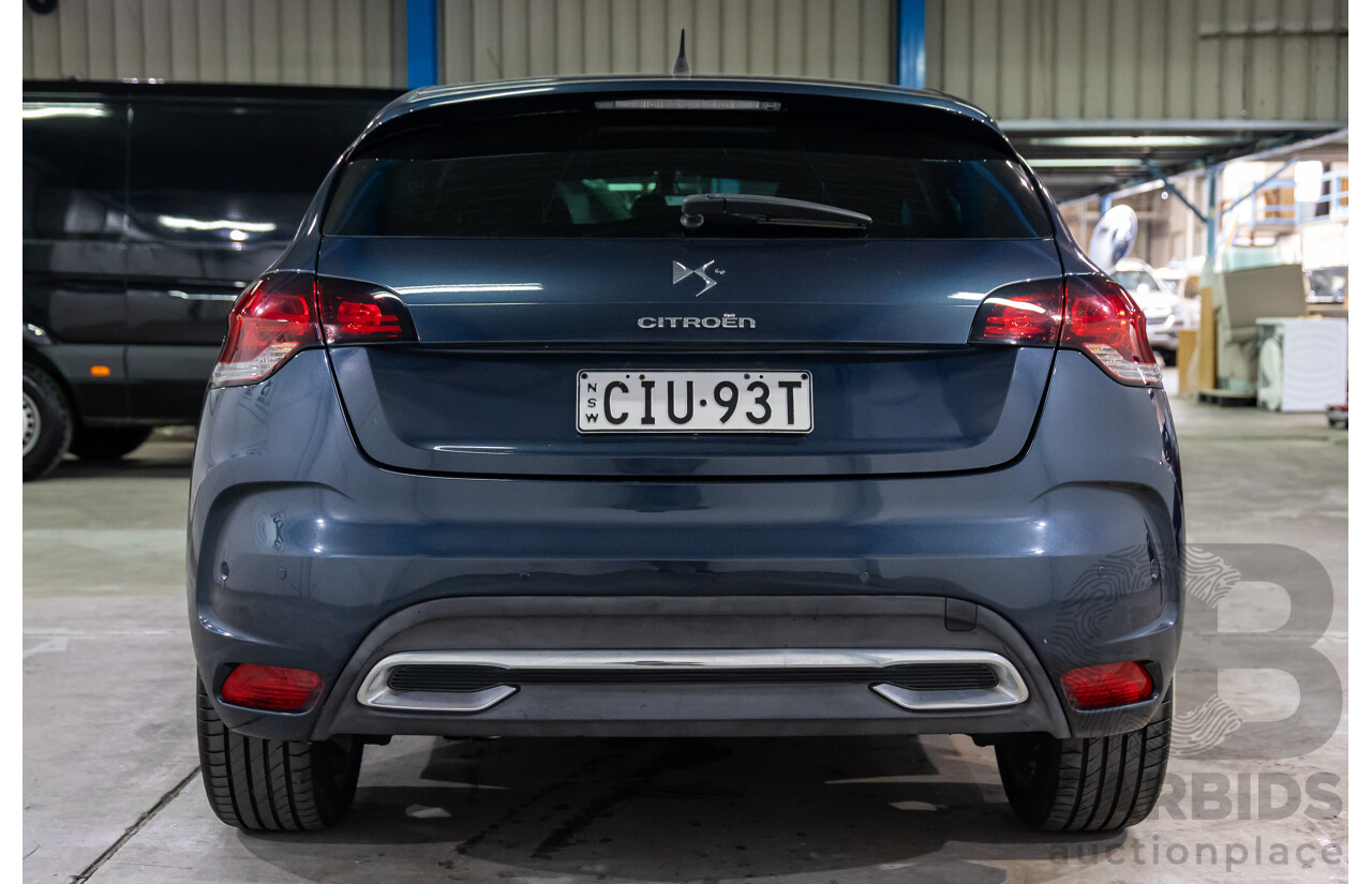 1/2012 Citroen DS4 DStyle 4d Wagon Blue Encre Metallic Turbo 1.6L