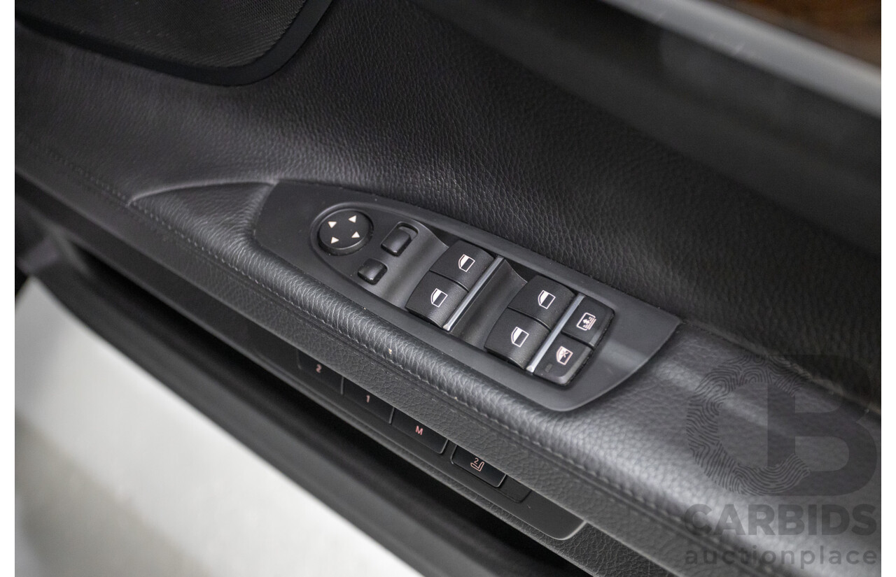 9/2013 BMW 740Li F02 MY13 4D Sedan Black Sapphire Metallic Turbo 3.0L