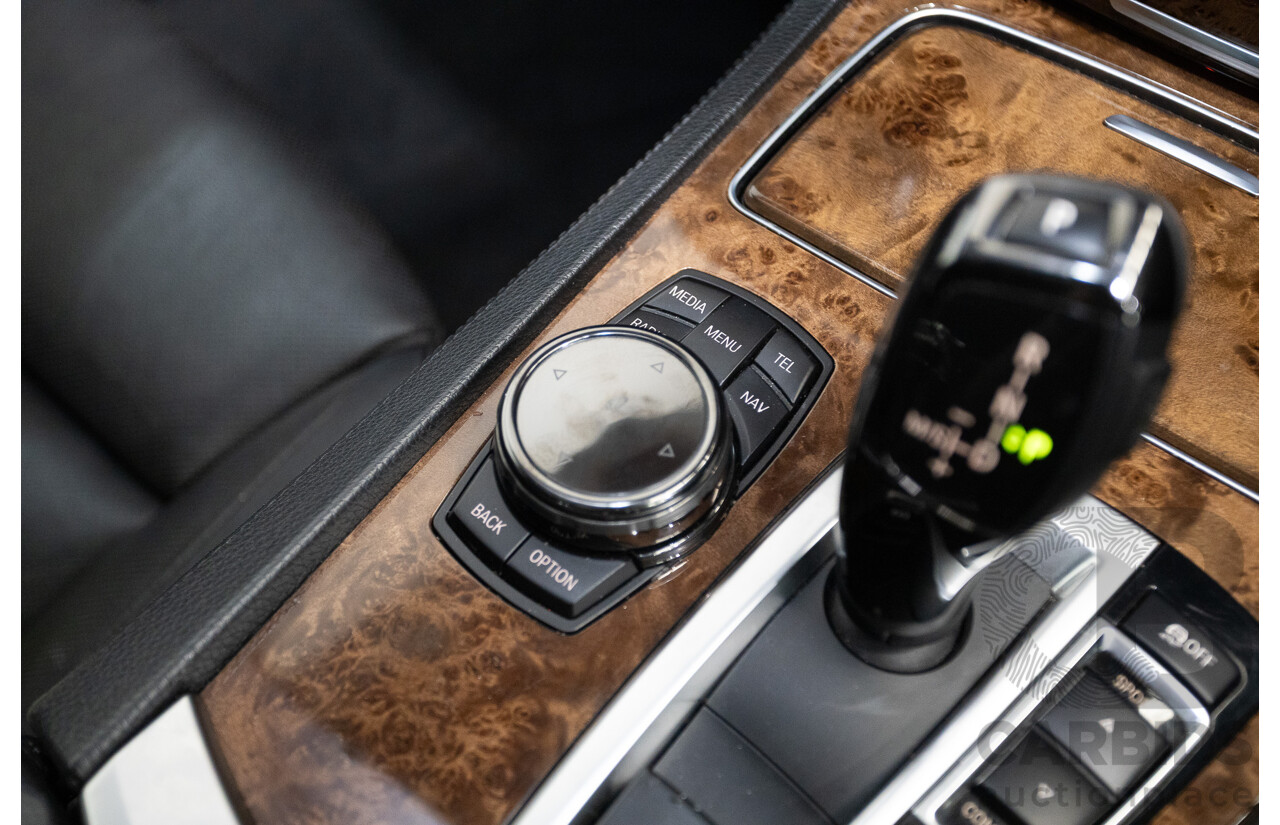 9/2013 BMW 740Li F02 MY13 4D Sedan Black Sapphire Metallic Turbo 3.0L