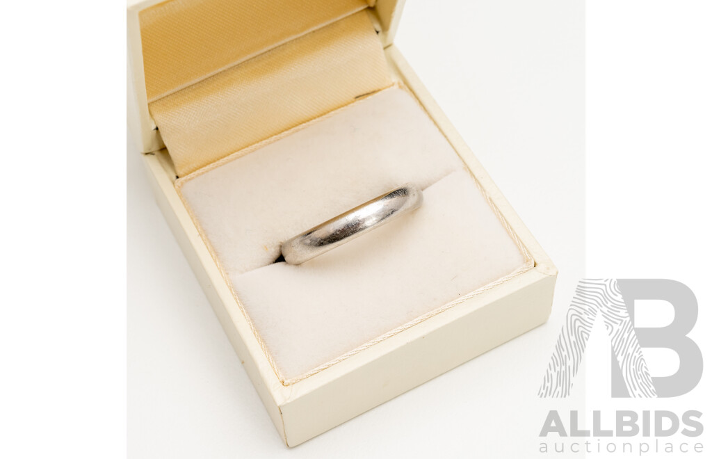 Men's 950 Platinum Wedder - Size S