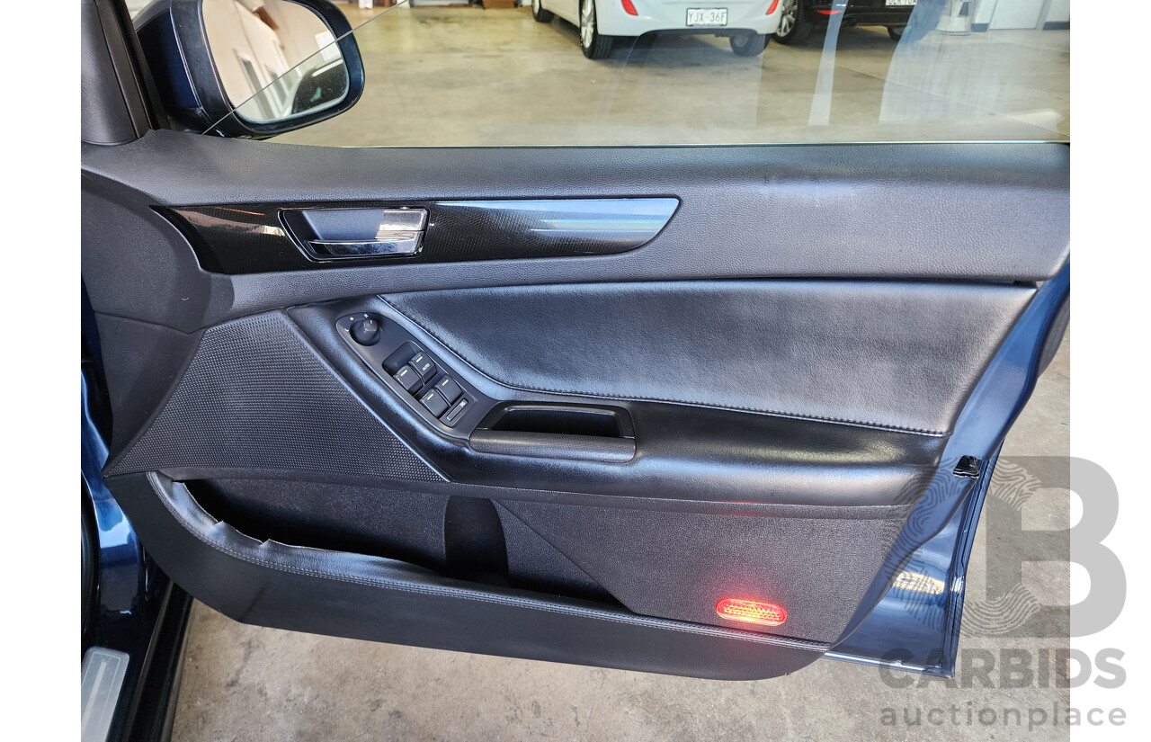 2/2012 Ford G6 E FG MK2 4d Sedan Blue 4.0L