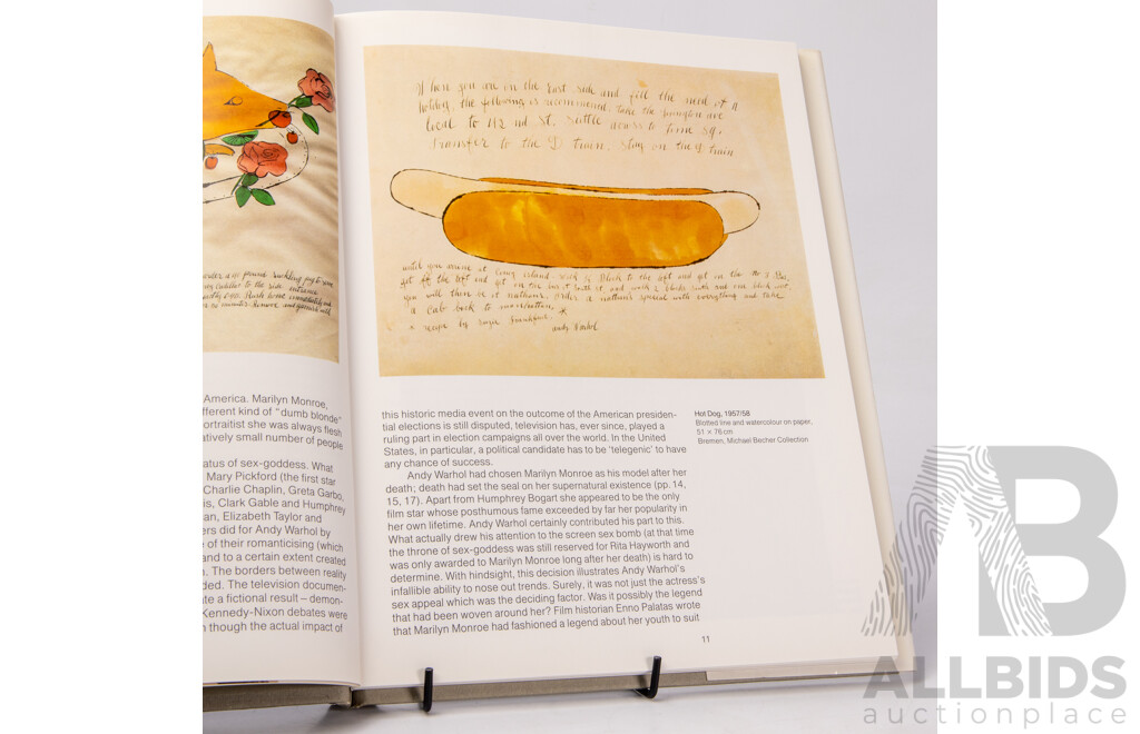 Andy Warhol (1928-1987) Commerce Into Art by Klaus Honnef, First Edition