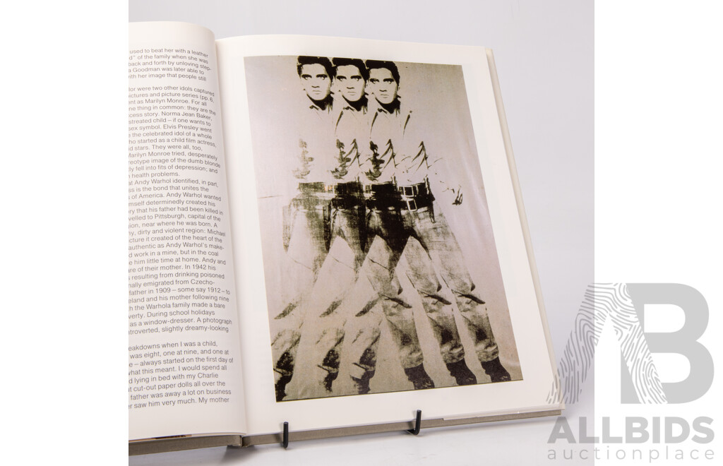 Andy Warhol (1928-1987) Commerce Into Art by Klaus Honnef, First Edition