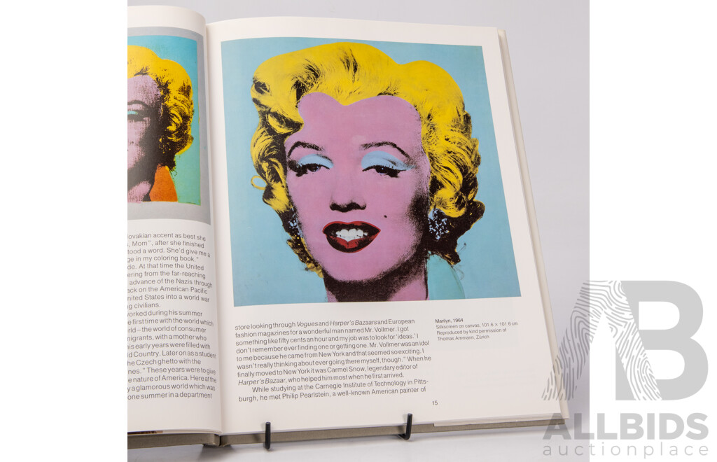 Andy Warhol (1928-1987) Commerce Into Art by Klaus Honnef, First Edition