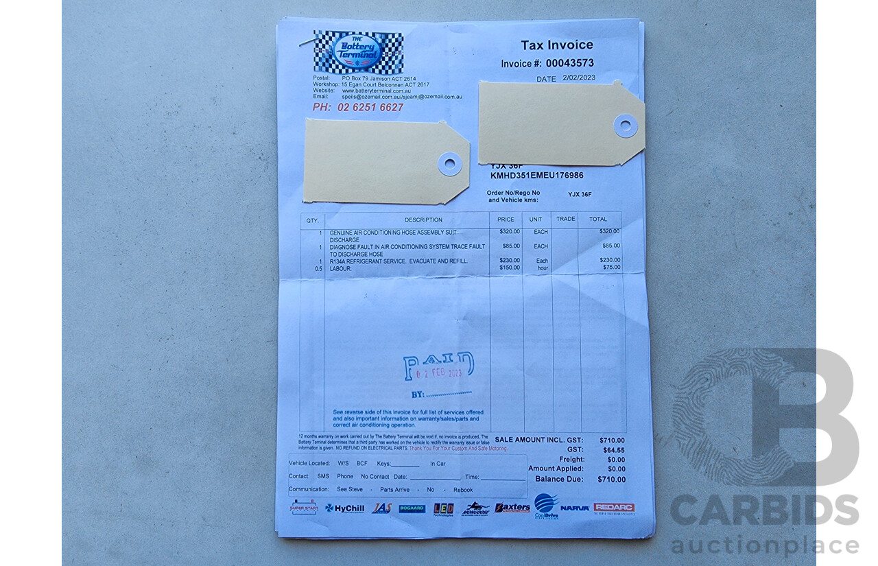 2/2014 Hyundai i30 Trophy GD MY14 5d Hatchback White 1.8L