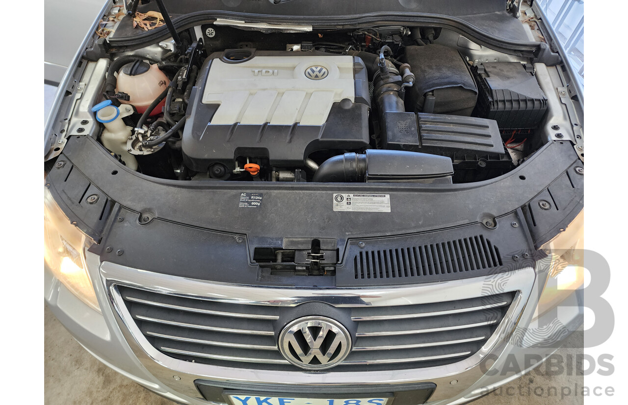 6/2010 Volkswagen Passat 125 TDI 3C MY10 4d Wagon Silver 2.0L