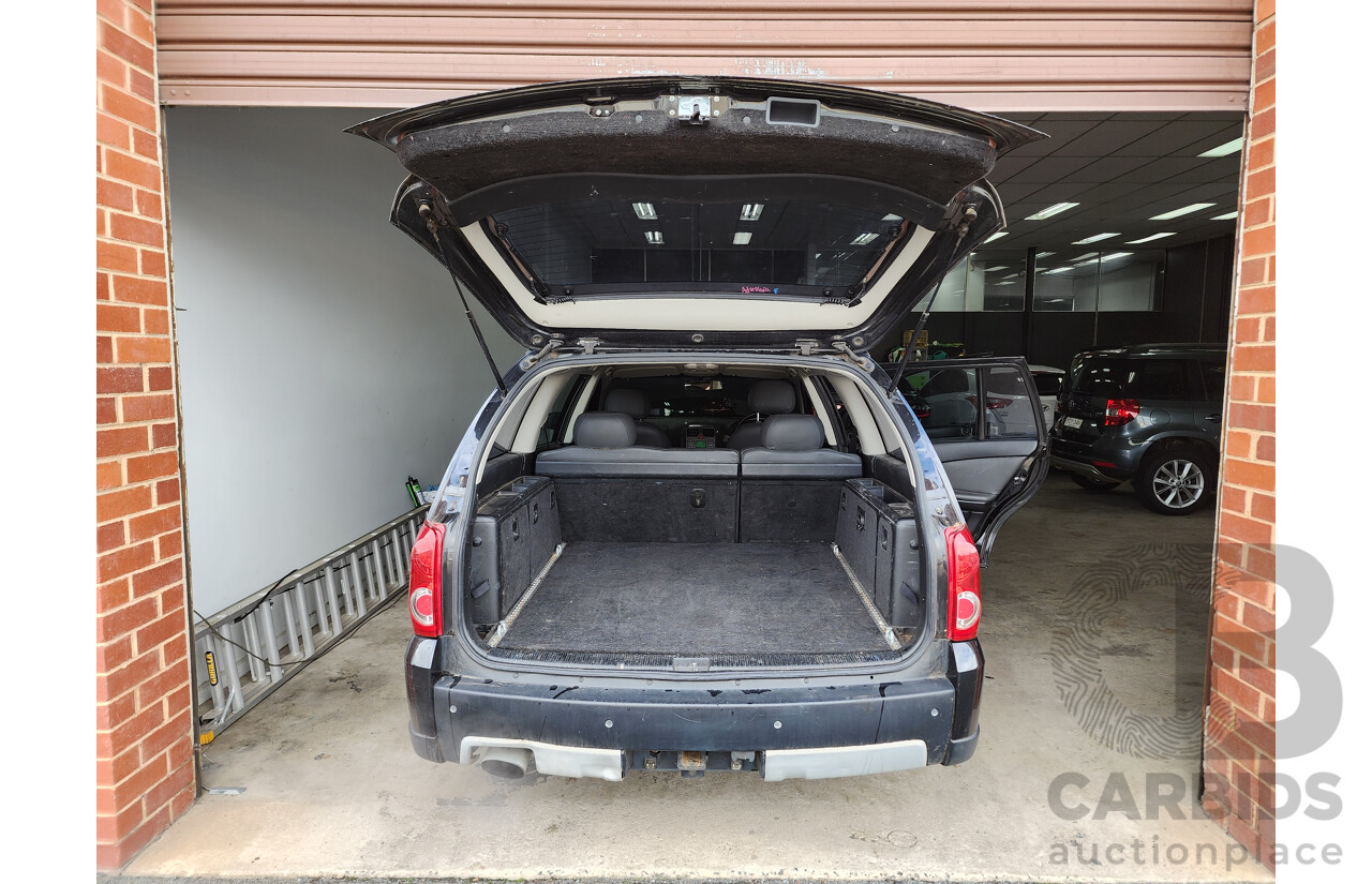 5/2006 Holden Adventra CX6 VZ MY06 4d Wagon Black 3.6L