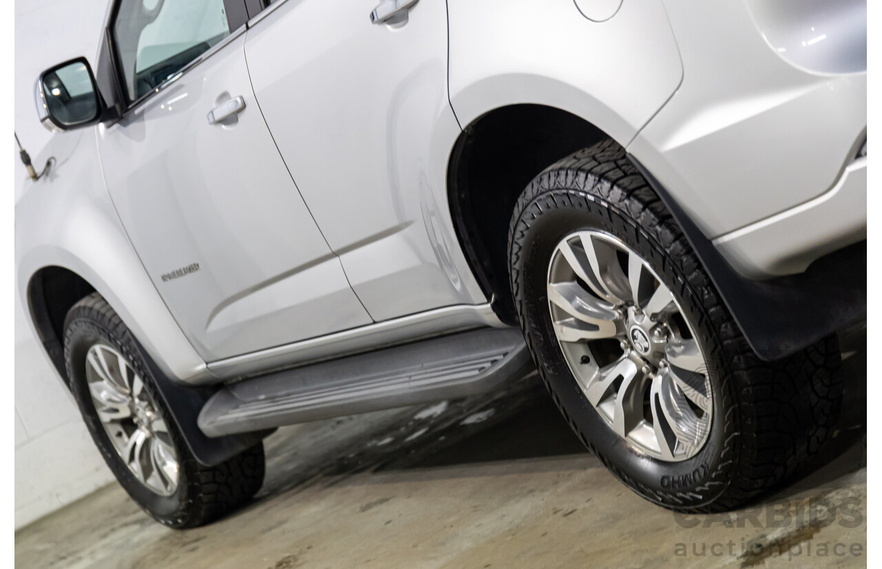 05/2017 Holden Trailblazer LTZ (4x4) 4x4 RG MY18 4D Wagon Nitrate Silver Metallic 2.8L