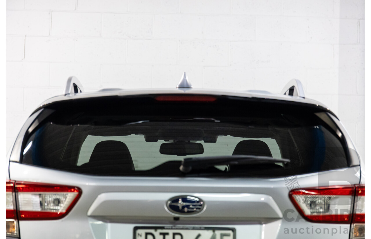 11/2017 Subaru XV 2.0i-S (AWD) MY18 4d Wagon Ice Silver 2.0L