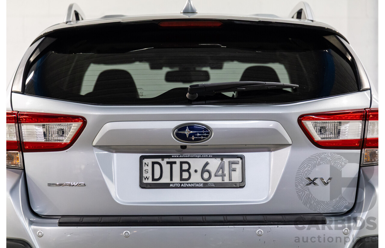 11/2017 Subaru XV 2.0i-S (AWD) MY18 4d Wagon Ice Silver 2.0L