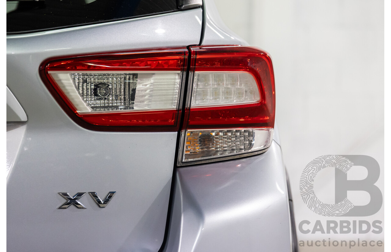 11/2017 Subaru XV 2.0i-S (AWD) MY18 4d Wagon Ice Silver 2.0L