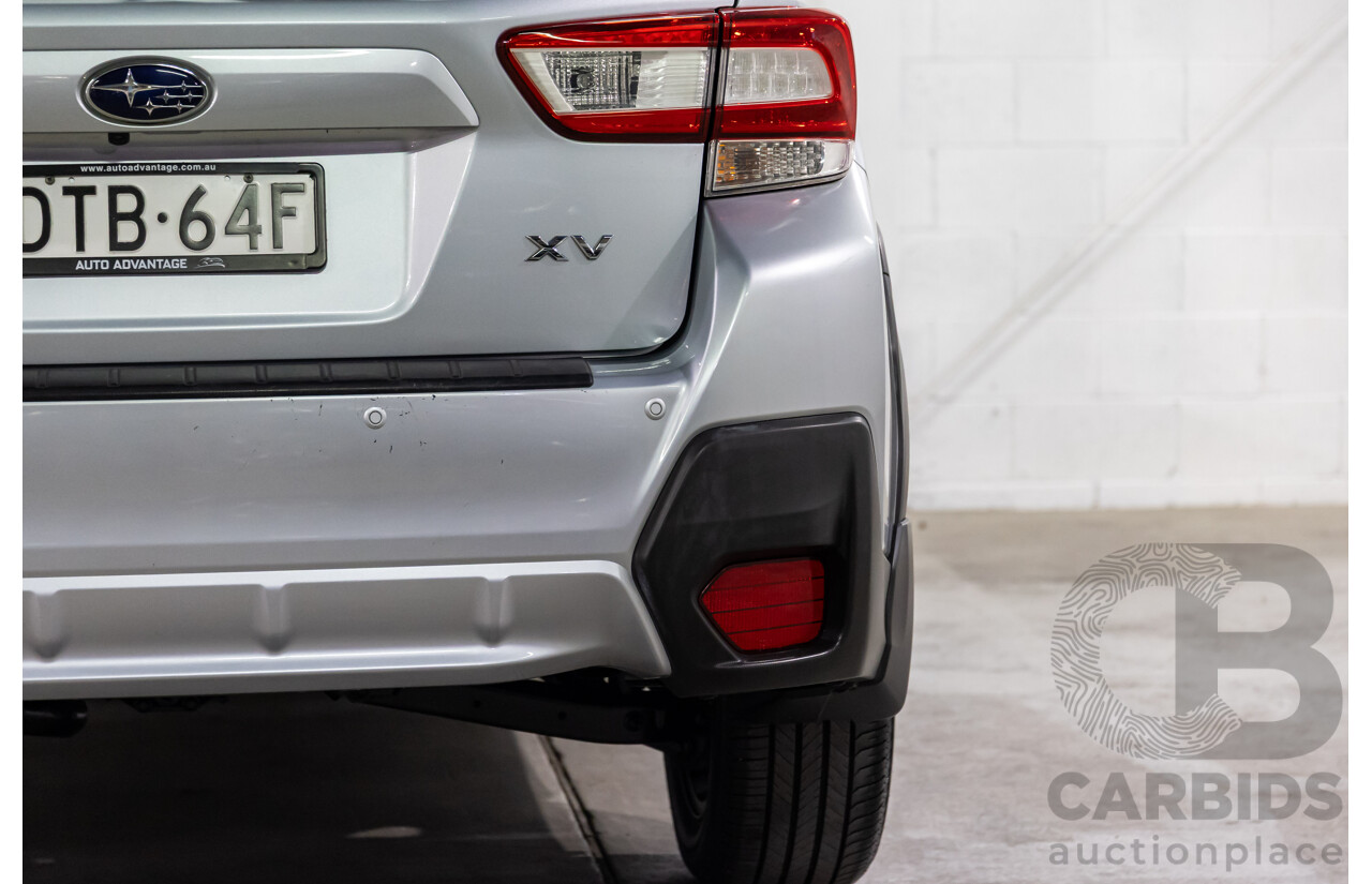 11/2017 Subaru XV 2.0i-S (AWD) MY18 4d Wagon Ice Silver 2.0L