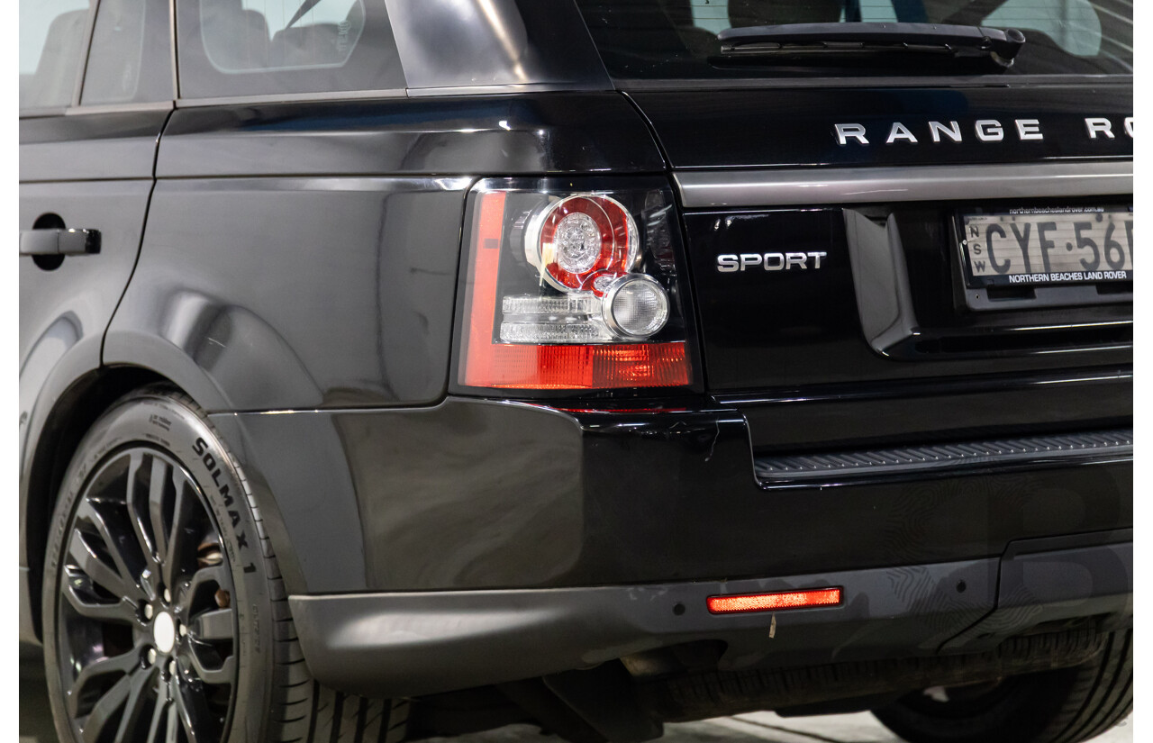 8/2012 Land Rover Range Rover Sport 3.0 SDV6 MY12 4d Wagon Santorini Black Metallic Turbo Diesel V6 3.0L