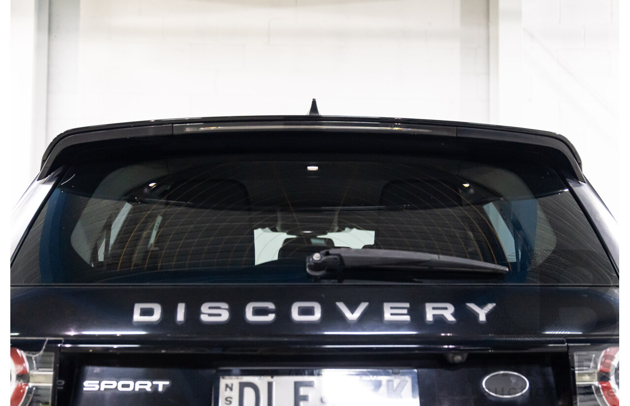 01/2017 Land Rover Discovery Sport Td4 180 HSE 7 Seat (AWD) LC MY17 4d Wagon Santorini Black Metallic Turbo Diesel 2.0L - 7 Seater
