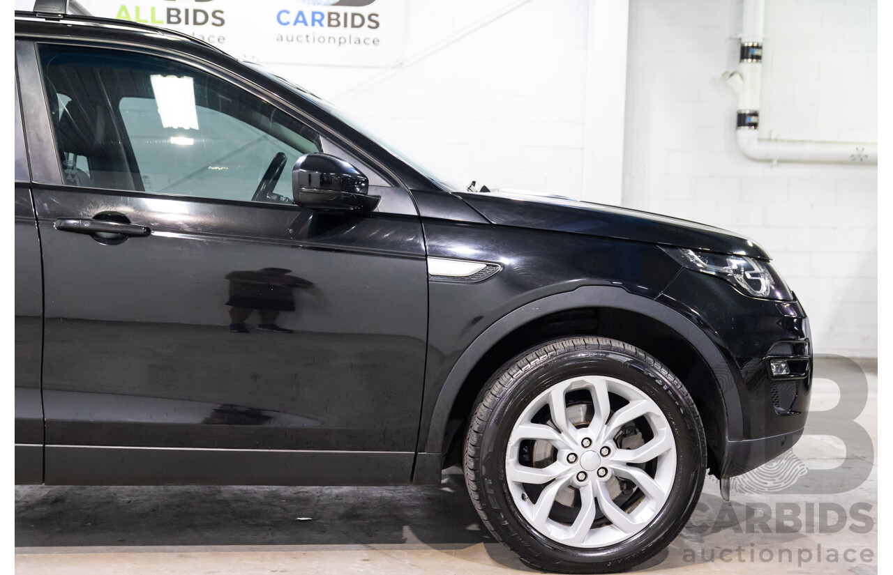 01/2017 Land Rover Discovery Sport Td4 180 HSE 7 Seat (AWD) LC MY17 4d Wagon Santorini Black Metallic Turbo Diesel 2.0L - 7 Seater