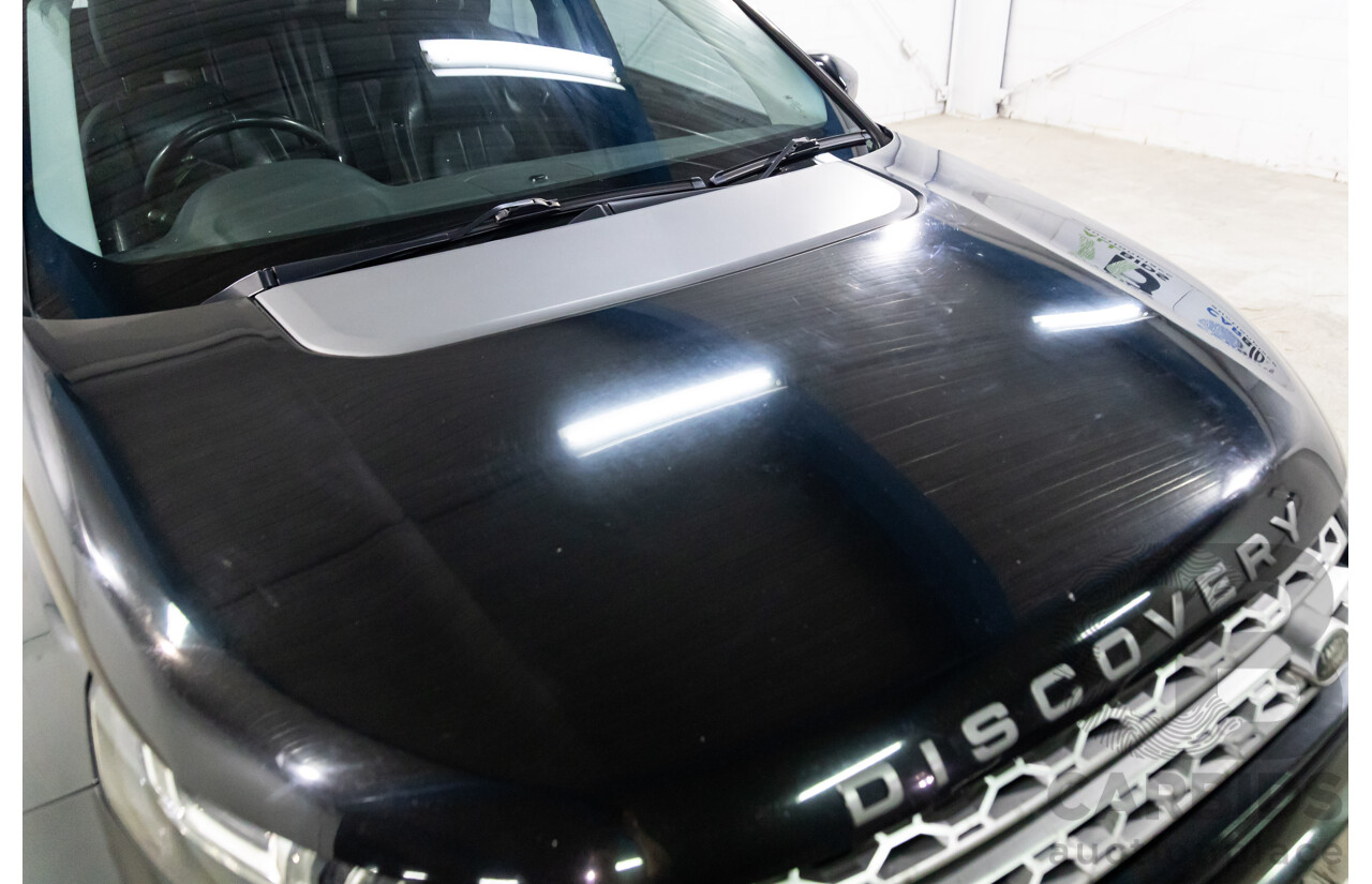 01/2017 Land Rover Discovery Sport Td4 180 HSE 7 Seat (AWD) LC MY17 4d Wagon Santorini Black Metallic Turbo Diesel 2.0L - 7 Seater