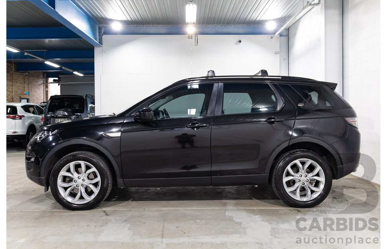 01/2017 Land Rover Discovery Sport Td4 180 HSE 7 Seat (AWD) LC MY17 4d Wagon Santorini Black Metallic Turbo Diesel 2.0L - 7 Seater