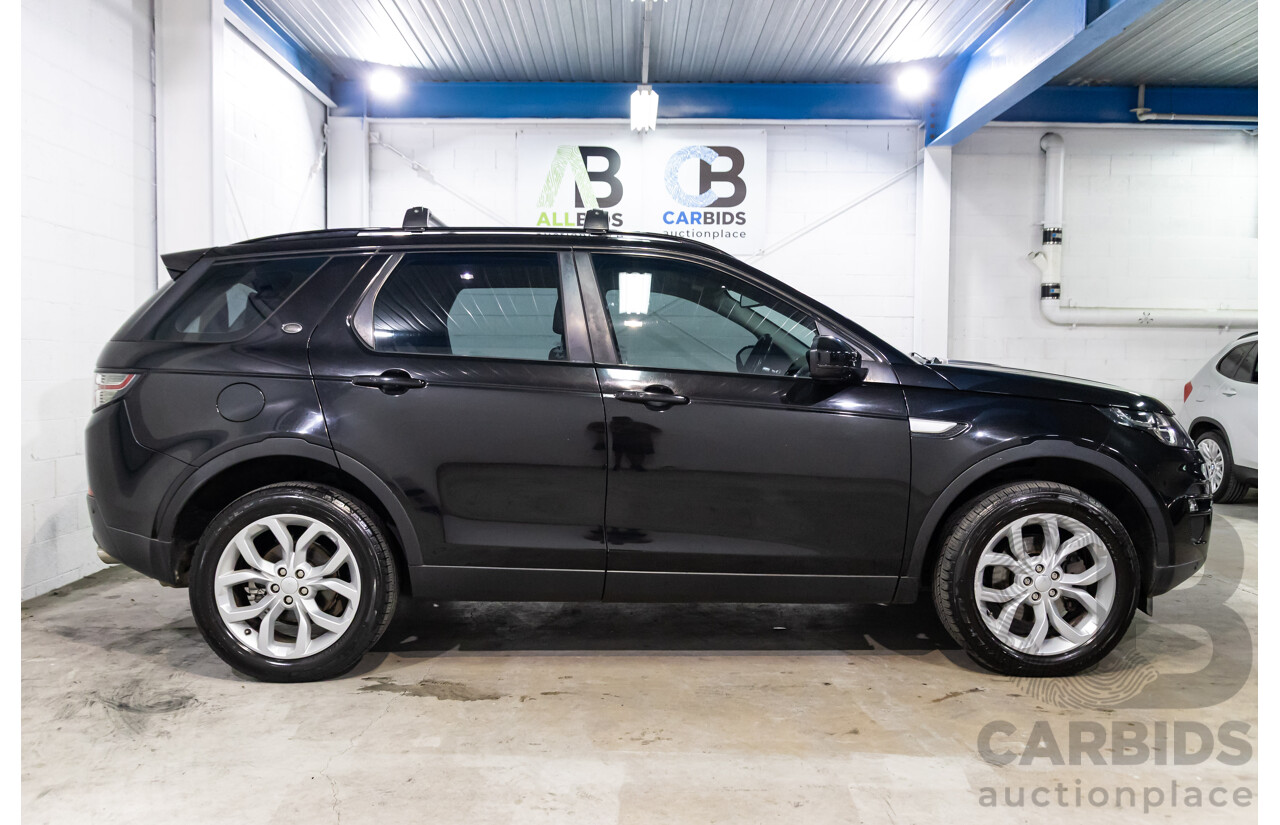 01/2017 Land Rover Discovery Sport Td4 180 HSE 7 Seat (AWD) LC MY17 4d Wagon Santorini Black Metallic Turbo Diesel 2.0L - 7 Seater