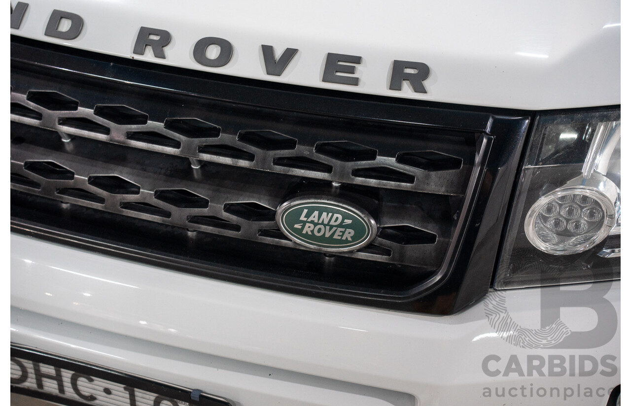 2/2014 Land Rover Freelander 2 TD4 SE (4x4) LF MY14 4d Wagon Fuji White Turbo Diesel 2.2L