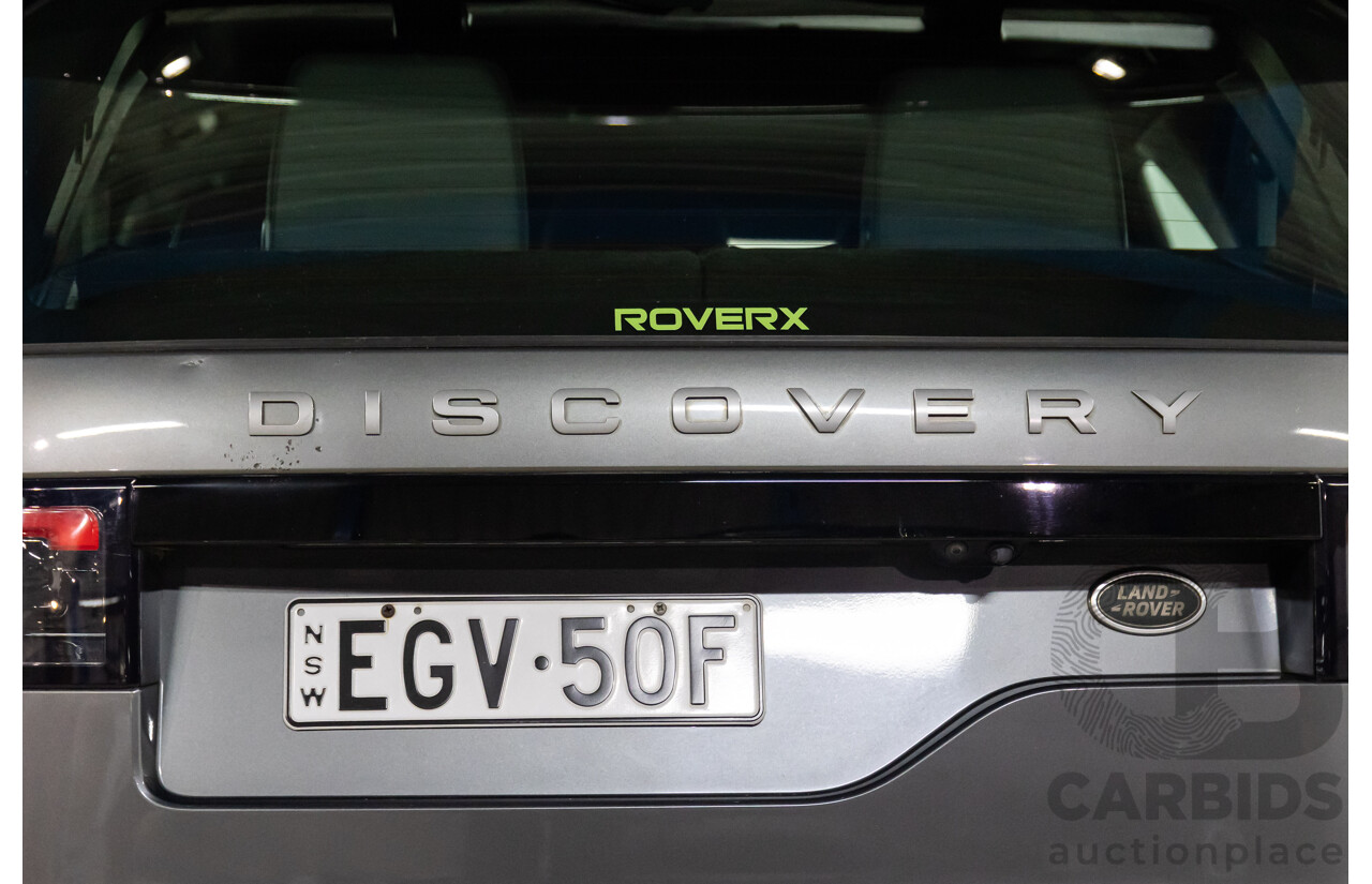 11/2017 Land Rover Discovery SD4 SE (177kW 4WD) MY17 4d Wagon Corris Grey Metallic Turbo Diesel 2.0L