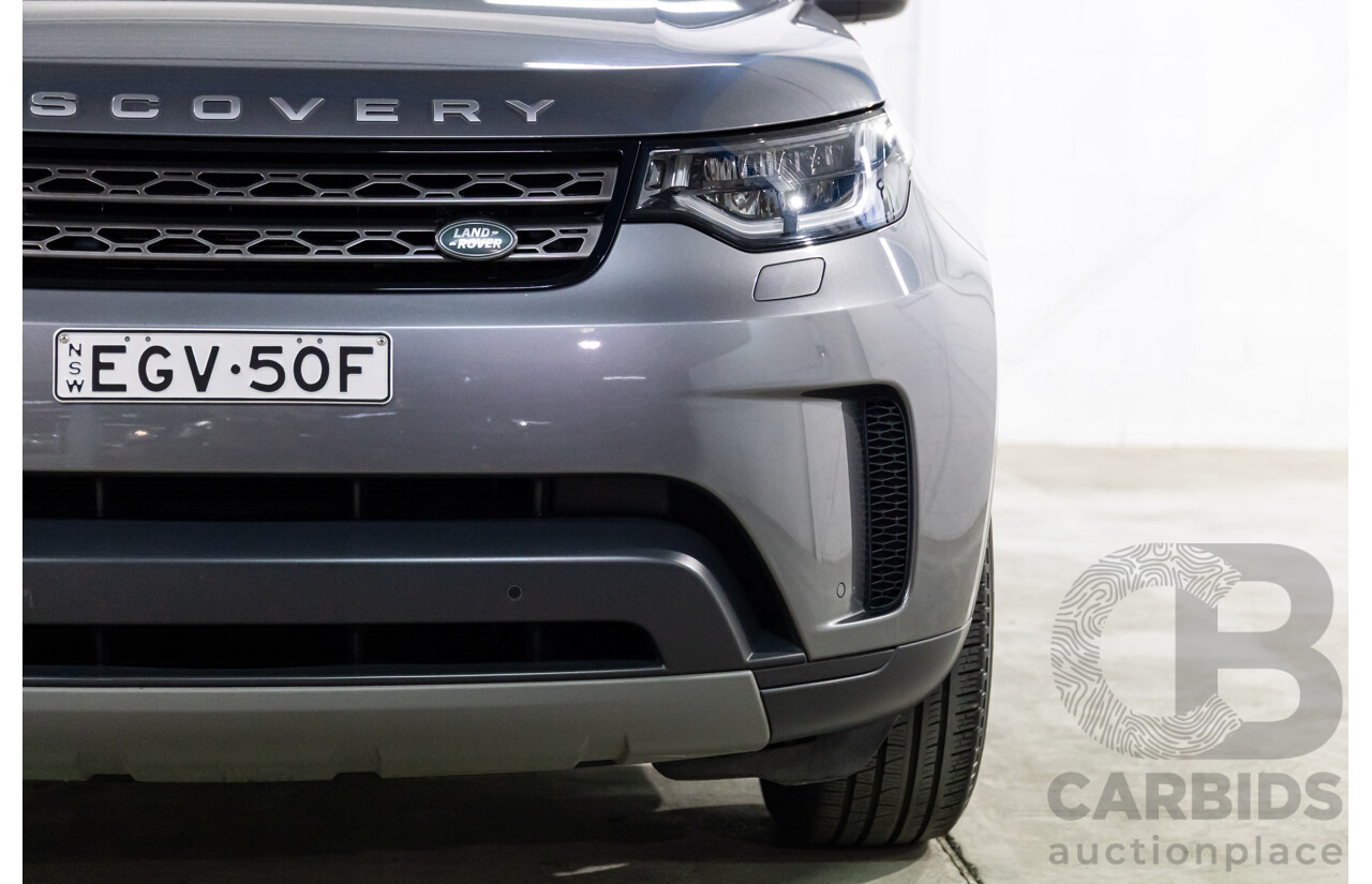 11/2017 Land Rover Discovery SD4 SE (177kW 4WD) MY17 4d Wagon Corris Grey Metallic Turbo Diesel 2.0L