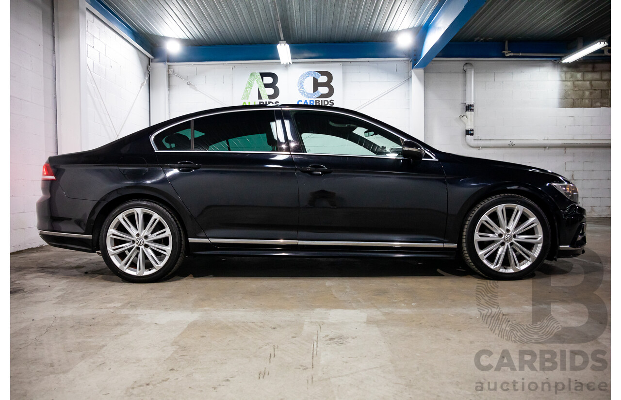 07/2016 Volkswagen Passat 132 TSI Comfortline (FWD) 3C MY16 4d Wagon Deep Black Pearl Turbo 1.8L