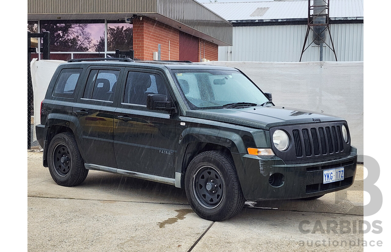 4/2010 Jeep Patriot Sport MK 4d Wagon Green 2.4L