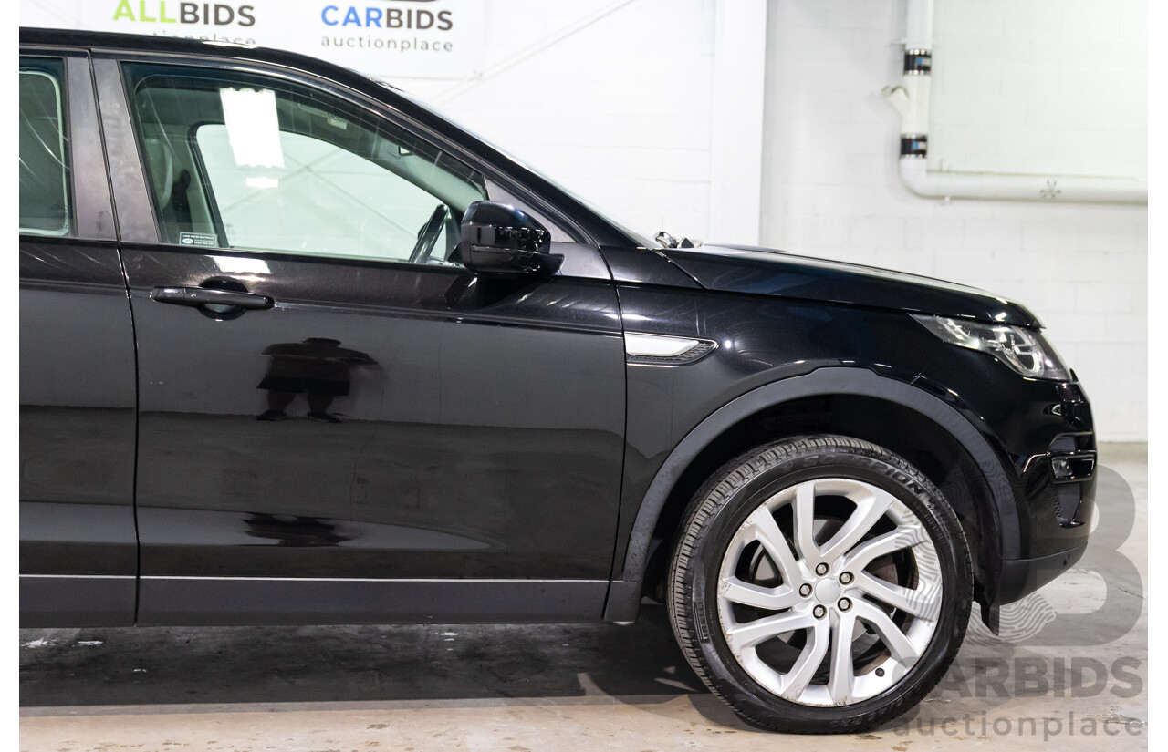 01/2016 Land Rover Discovery Sport Td4 HSE (AWD) LC MY16.5 4d Wagon Santorini Black Metallic Turbo Diesel 2.2L - 7 Seater