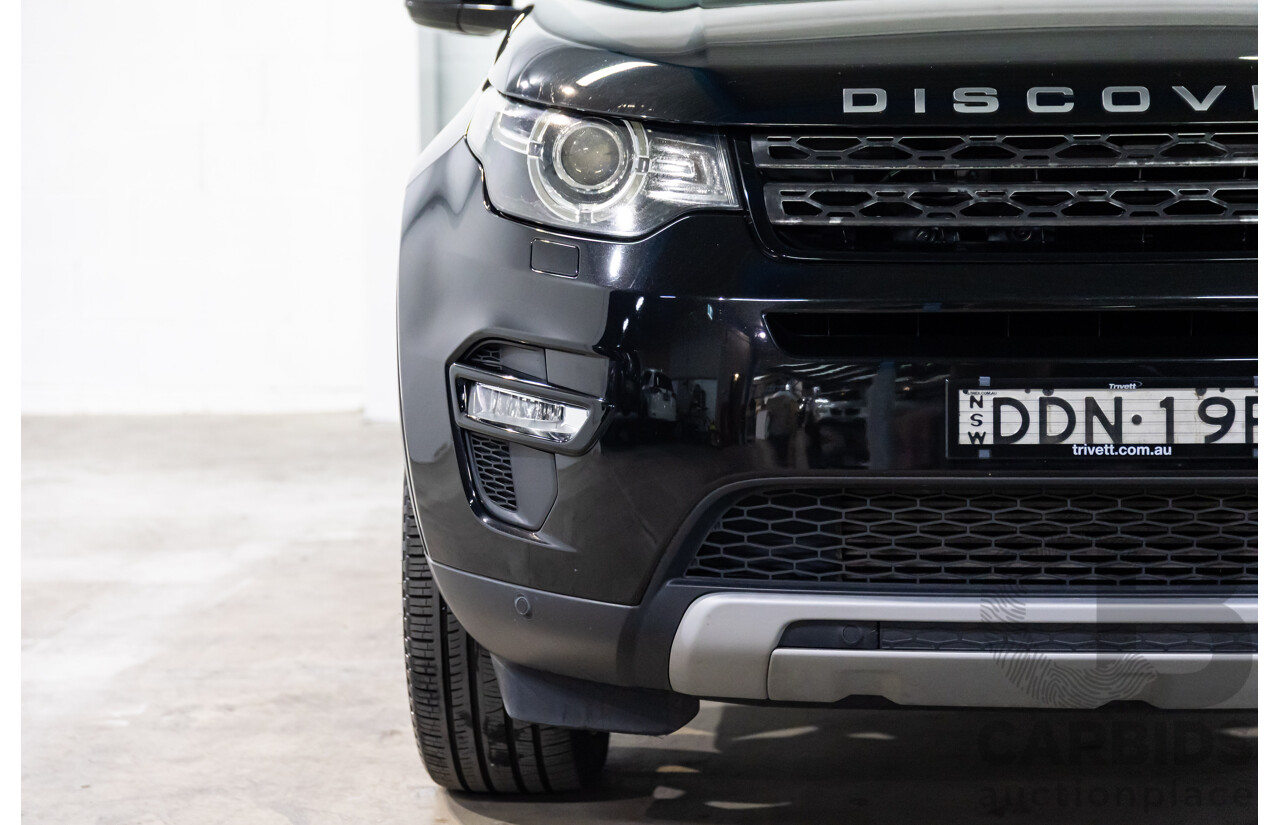 01/2016 Land Rover Discovery Sport Td4 HSE (AWD) LC MY16.5 4d Wagon Santorini Black Metallic Turbo Diesel 2.2L - 7 Seater