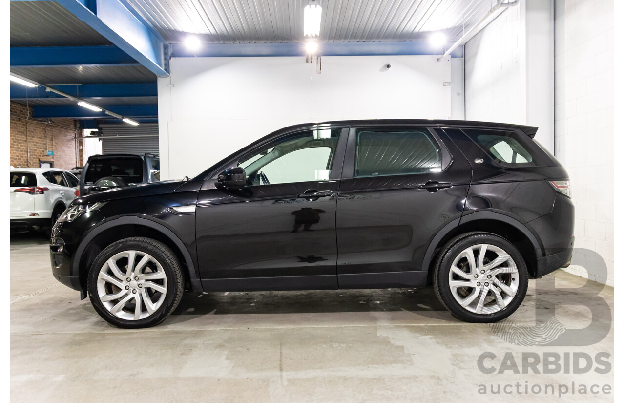 01/2016 Land Rover Discovery Sport Td4 HSE (AWD) LC MY16.5 4d Wagon Santorini Black Metallic Turbo Diesel 2.2L - 7 Seater