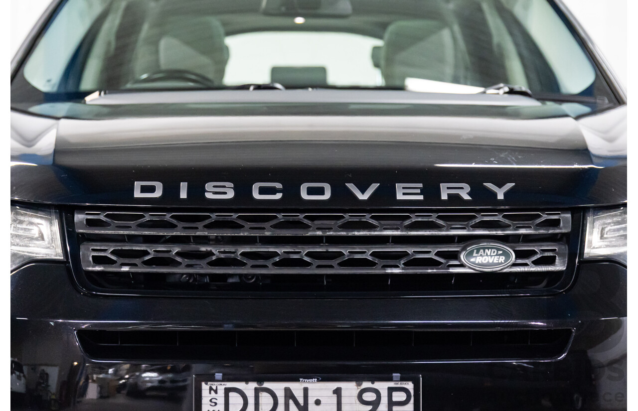 01/2016 Land Rover Discovery Sport Td4 HSE (AWD) LC MY16.5 4d Wagon Santorini Black Metallic Turbo Diesel 2.2L - 7 Seater