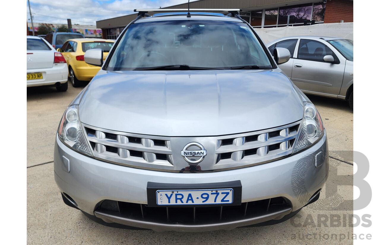 5/2006 Nissan Murano Ti Z50 4d Wagon Silver 3.5L
